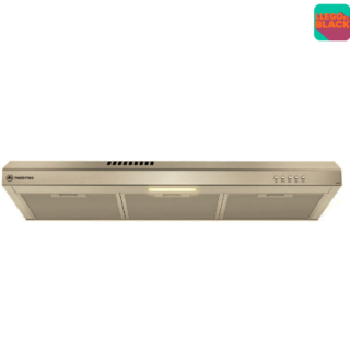 Campana de Cocina Extractora Mademsa 80cm Gran Poder de Succión y Filtración dual DM8SS Inox