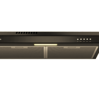 Campana de Cocina Extractora Mademsa 60cm Gran Poder de Succión y Filtración dual DM6SB Negra