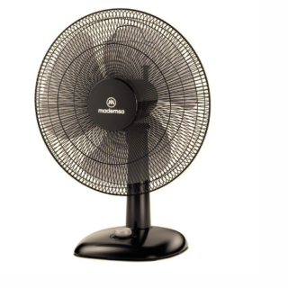 Ventilador Sobremesa Mademsa 40W 3 Velocidades y Silencioso 40,6 cm DFM16 Negro